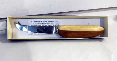 Cheese knife - Laburnum handle