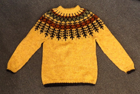 Icelandic Sweater - ladies large / mens medium