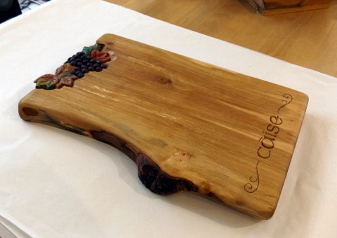 Hand-carved Cheeseboard